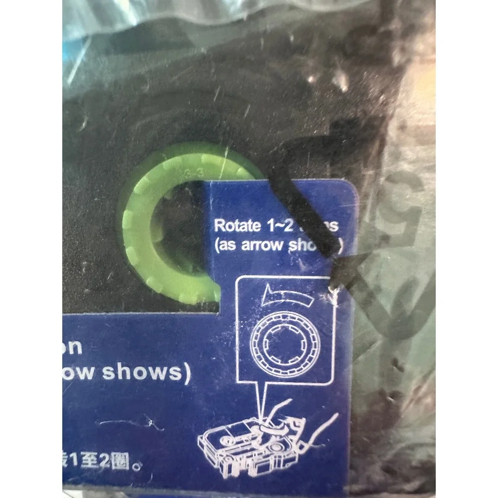 MarkDomain Label Tape 4-Pack Laminated White 0.47